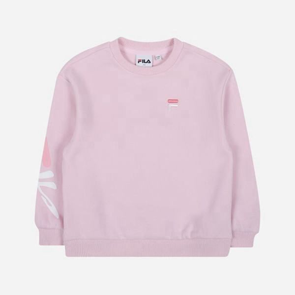 Moletons Fila Menina Rosa - Fila Mindblower L/S En Portugal,OGYN-10754